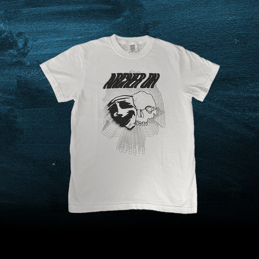 White Skull & Mask Tee